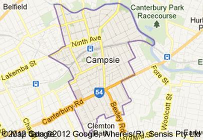 CAMPSIE Postcode (NSW) .